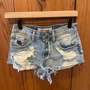 Levi’s x Rolling Stone 501 festival short size 24